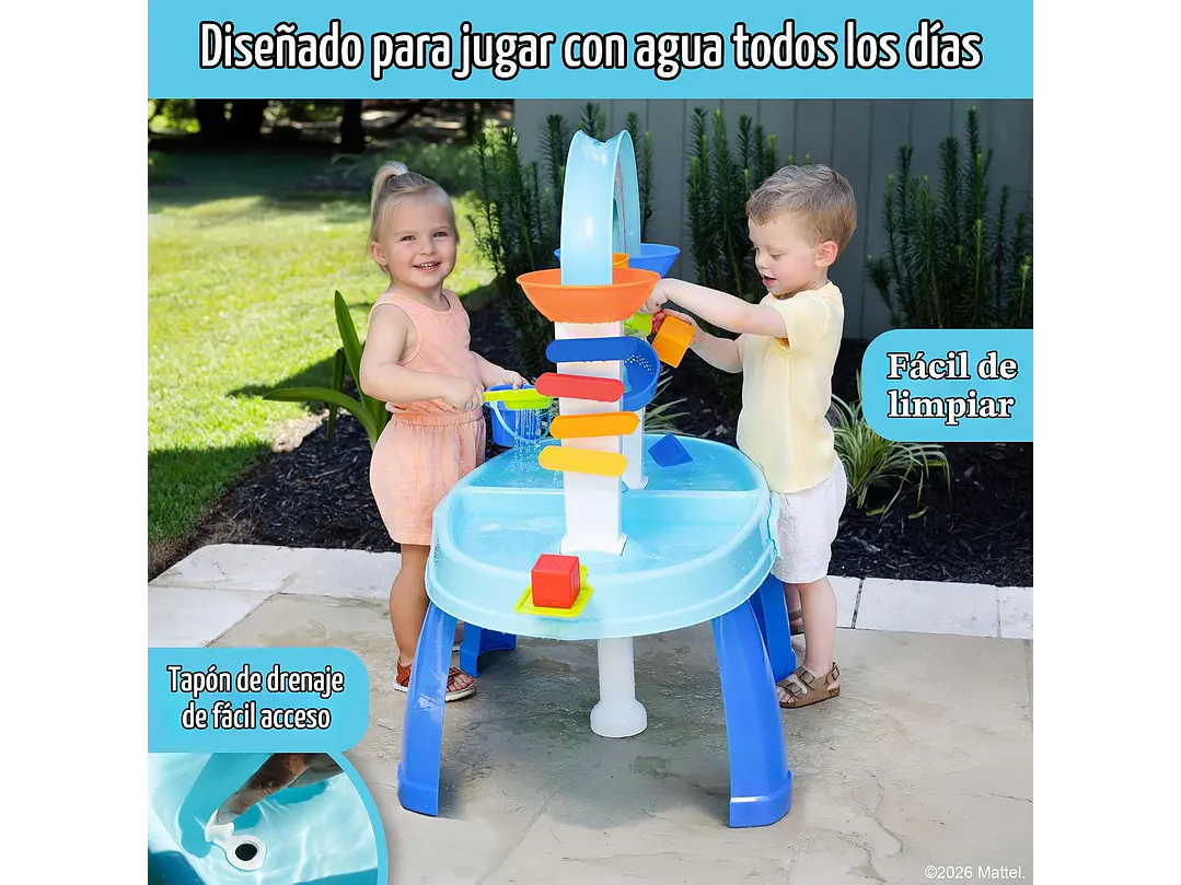 Fisher-Price™ Mesa de agua para verter y jugar 4