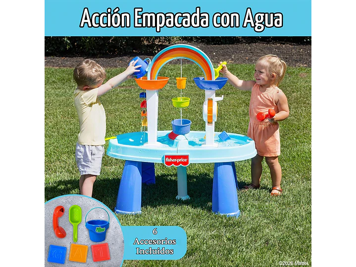 Fisher-Price™ Mesa de agua para verter y jugar 5
