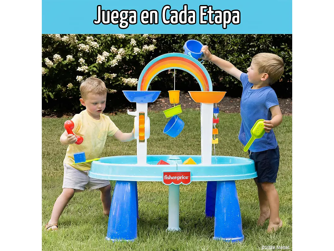 Fisher-Price™ Mesa de agua para verter y jugar 1