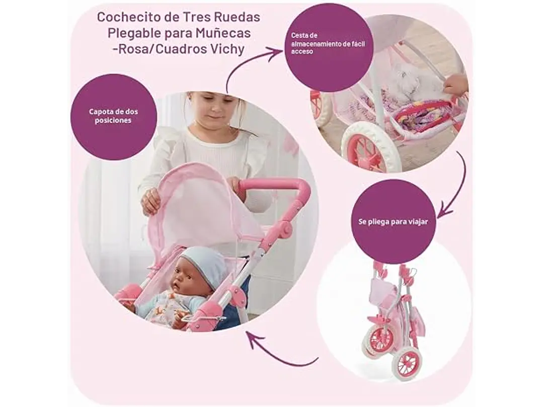 Coche Bebe Real 3