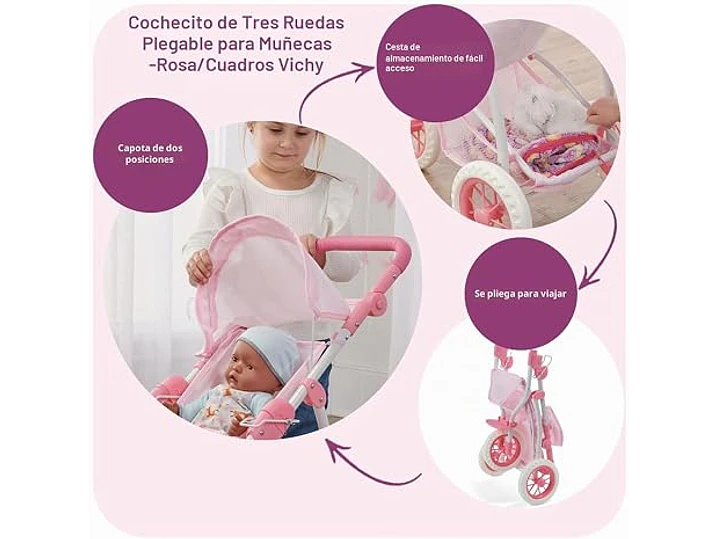Coche Bebe Real 3