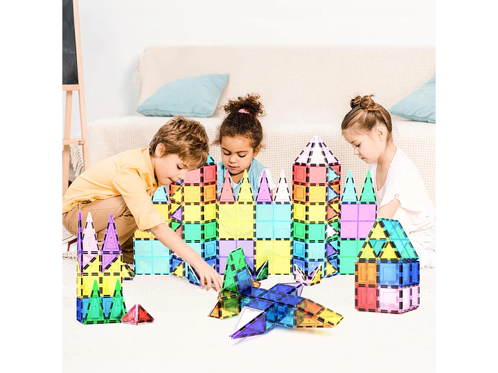Juego De Construccion 100 Piezas Magneticas 5