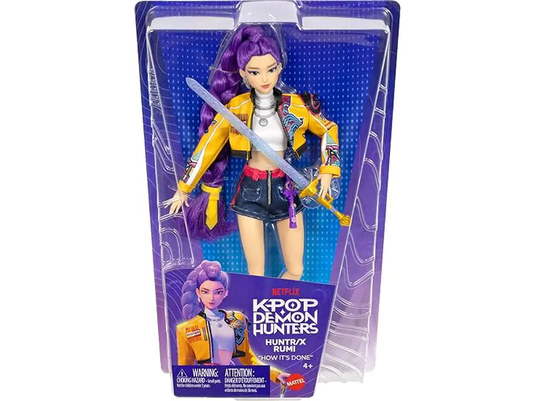 Mattel Kpop Demon Hunters HUNTR/X Rumi Fashion 1