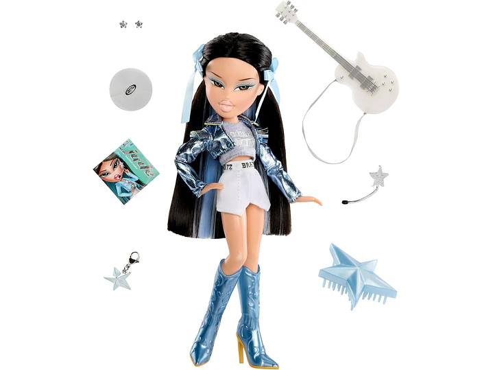  Bratz Pop Starz Jade Fashion Doll con accesorios y encanto 3
