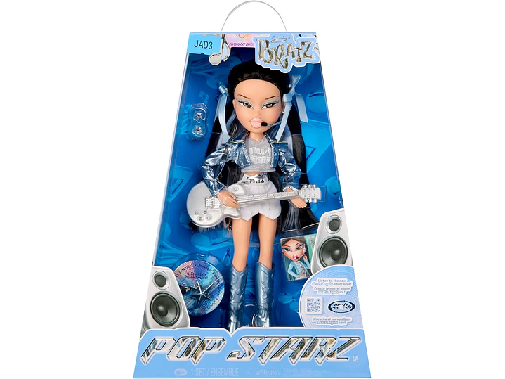  Bratz Pop Starz Jade Fashion Doll con accesorios y encanto 1