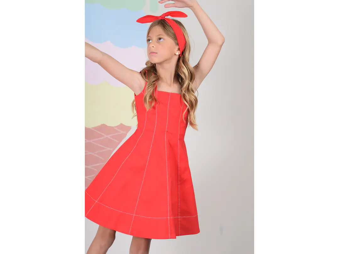 Vestido Socca  Rojo 1