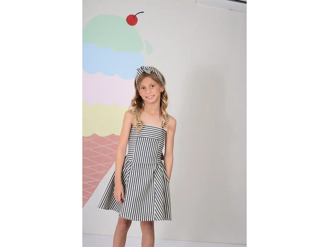 Vestido Socca Rayas 1
