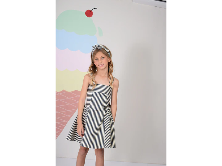 Vestido Socca Rayas 1