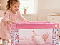 Cuna de muñeca de bebé de 18 pulgadas, cama de muñeca - Miniatura 4