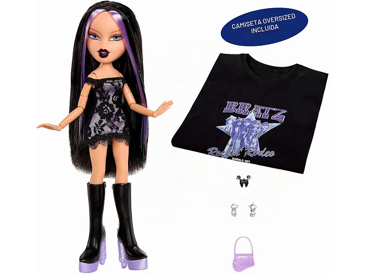  Bratz Stylin' Birthdayz Jade Fashion Doll con camiseta personalizable para ti y accesorios 4