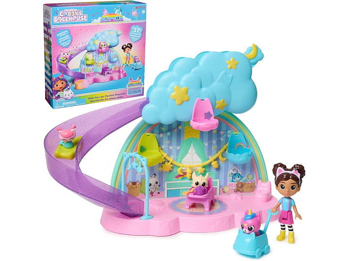 Gabby's Dollhouse Kitty Care Ear Purrfect Playroom Juego 1