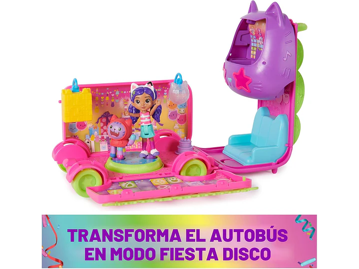  Gabby's Dollhouse Celebration Party Bus, set de juego 4