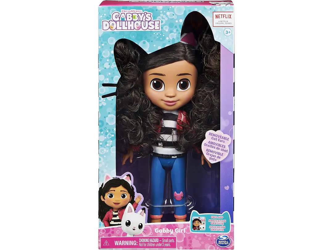  Gabby's Dollhouse, Muñeca Gabby Girl  1