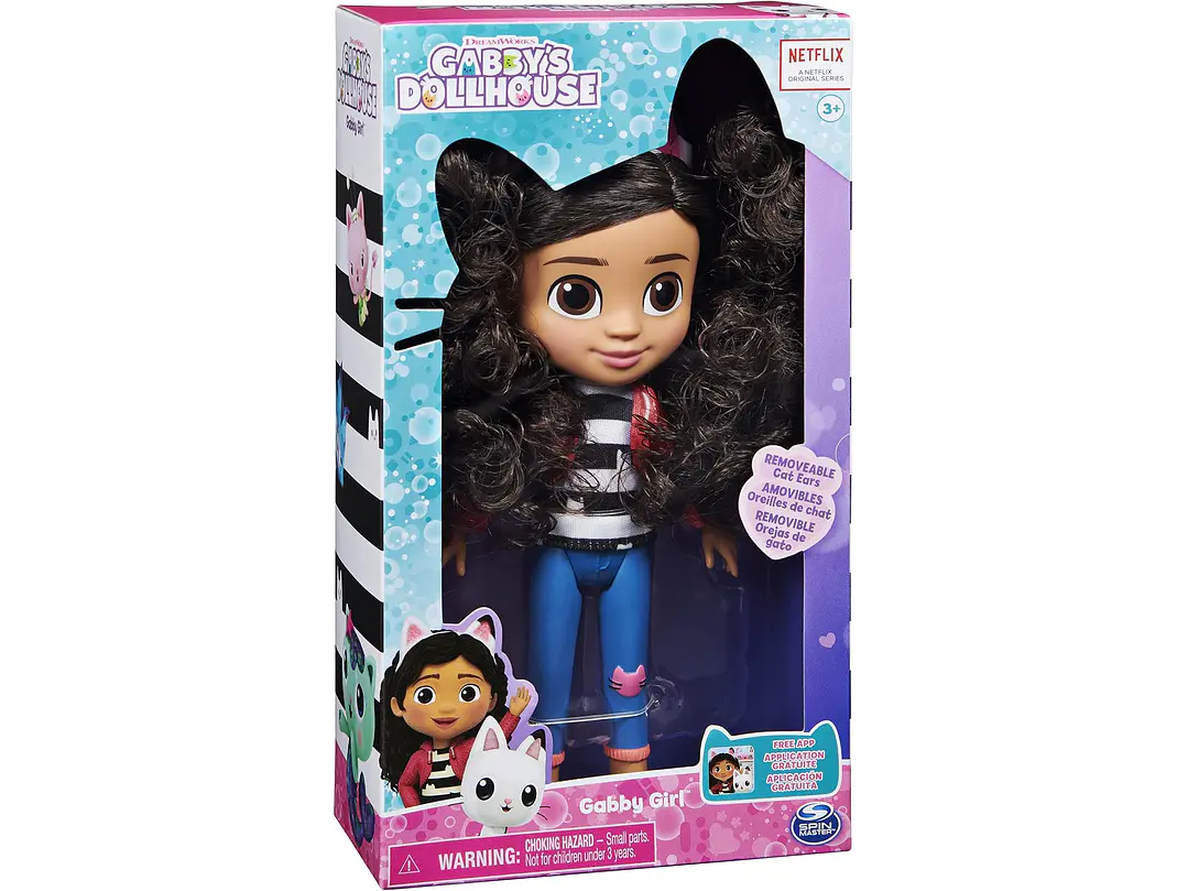  Gabby's Dollhouse, Muñeca Gabby Girl  4