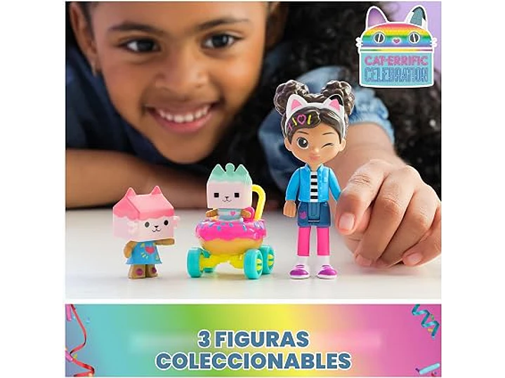 Gabby's Dollhouse Kitty Care - Juego de figuras de Gabby & Baby Box 2