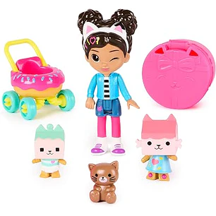 Gabby's Dollhouse Kitty Care - Juego de figuras de Gabby & Baby Box