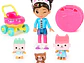 Gabby's Dollhouse Kitty Care - Juego de figuras de Gabby & Baby Box - Miniatura 1