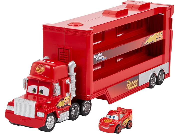  Mattel Disney y Pixar Cars Mack Mini Racers Hauler | 1