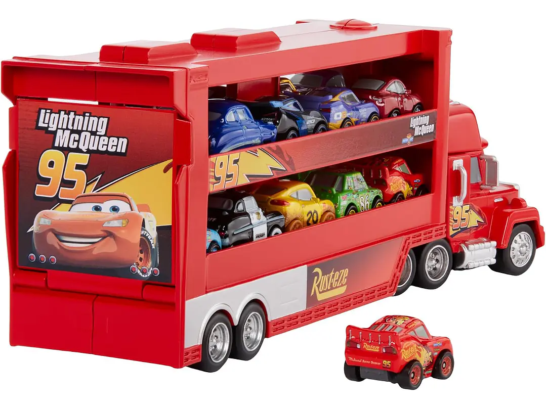  Mattel Disney y Pixar Cars Mack Mini Racers Hauler | 4