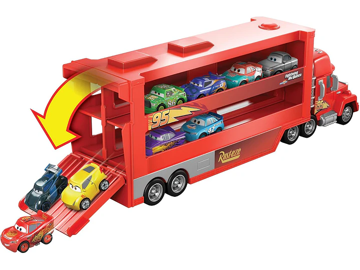  Mattel Disney y Pixar Cars Mack Mini Racers Hauler | 5