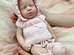 Bebe Realista 33 cm Vinilo Elaborada a Mano  - Miniatura 4