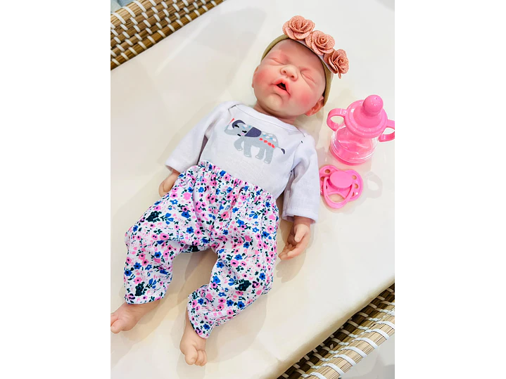 Bebe Realista 30 cm Vinilo Elaborada a Mano  1