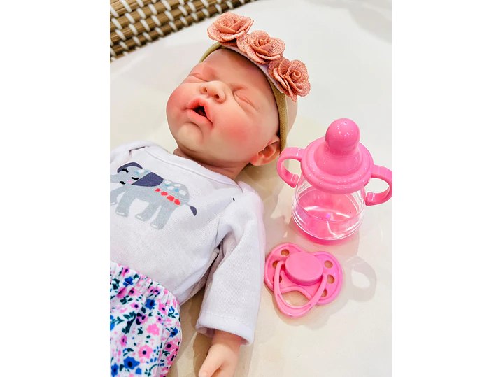 Bebe Realista 30 cm Vinilo Elaborada a Mano  2