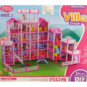Casa Muñeca 472 Piezas