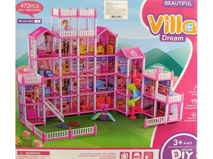 Casa Muñeca 472 Piezas 1