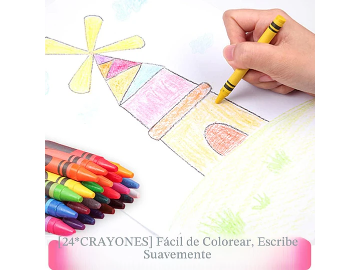 Kit De Arte 208 Piezas 6