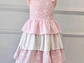 Vestido Bolero Rosa Crudo - Miniatura 1