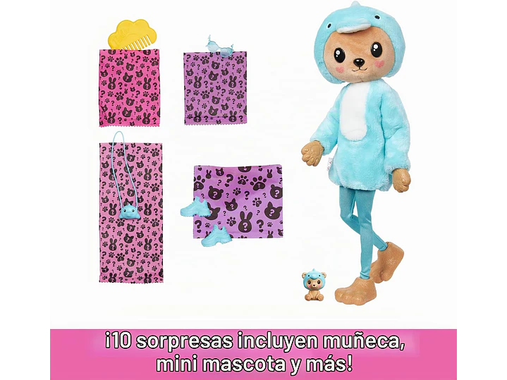  Muñeca Barbie Cutie Reveal 3