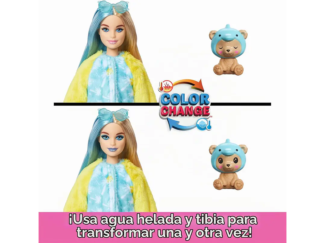  Muñeca Barbie Cutie Reveal 6