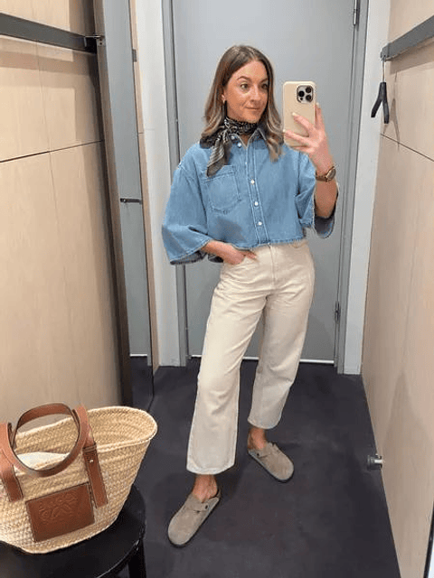 FARDO BLUSA JEANS MEZCLILLA PREMIUM 45KG