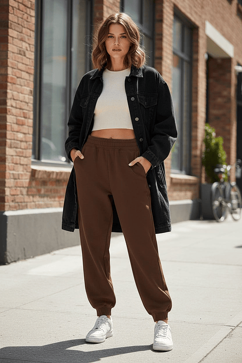 FARDO BUZO JOGGING ALGODON MUJER SURTIDO PREMIUM 45 KG