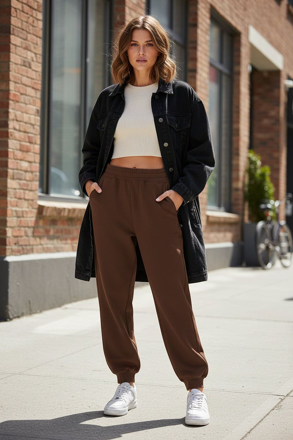 FARDO BUZO JOGGING ALGODON MUJER SURTIDO PREMIUM 45 KG 1