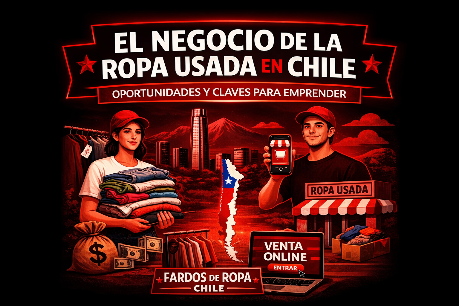 El negocio de la ropa usada en Chile: oportunidades, desafíos y claves para emprender con éxito