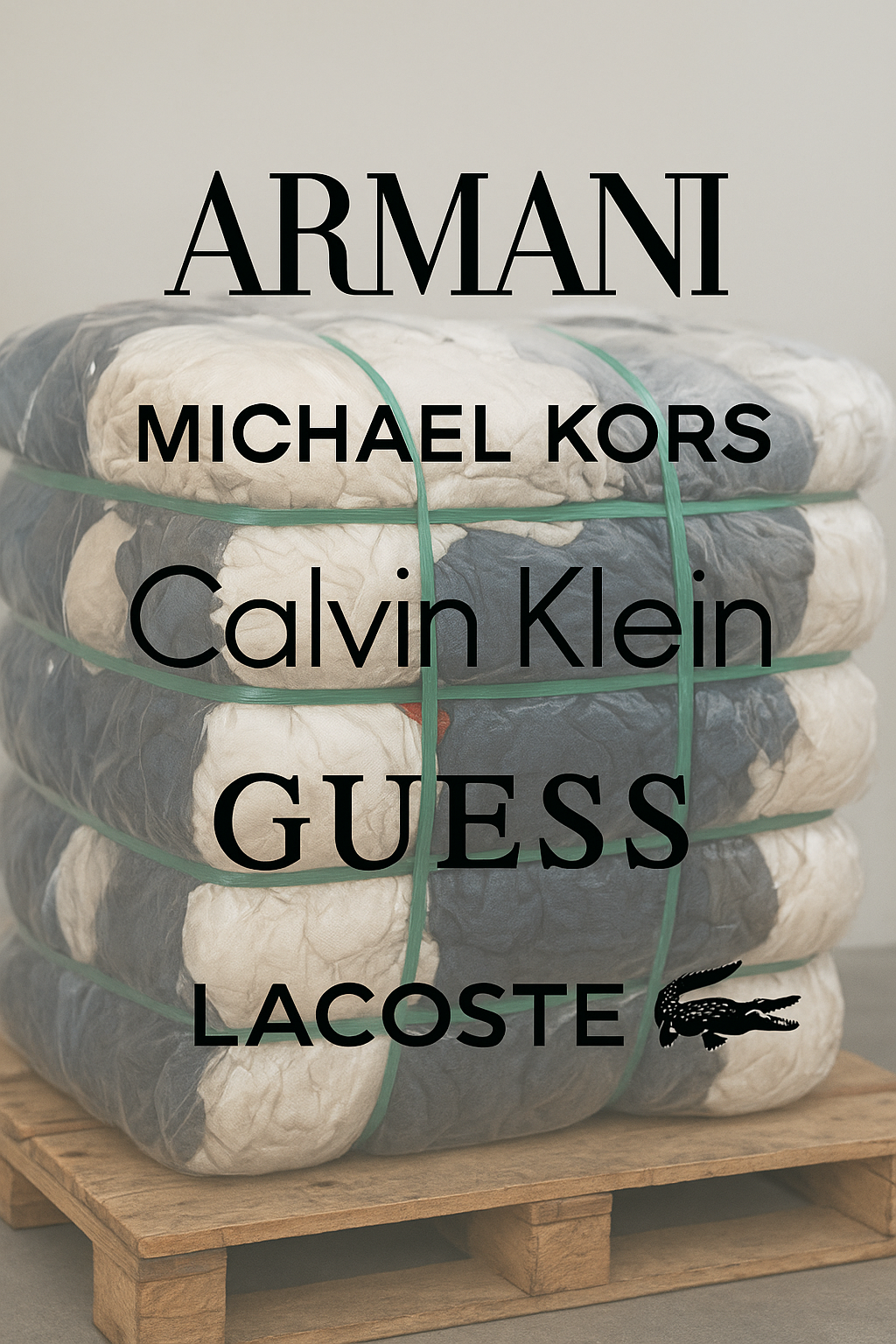LOTE  MARCAS DE LUJO SOLO ARMANI + MICHAEL KORS + CALVIN KLEIN +  GUESS + LACOSTE 1