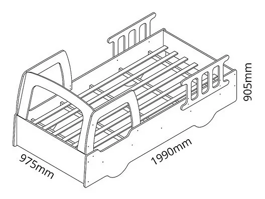 CAMA BOMBERO INFANTIL  2