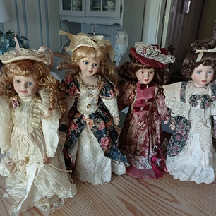 Fardo Muñecas de Porcelana Premium 