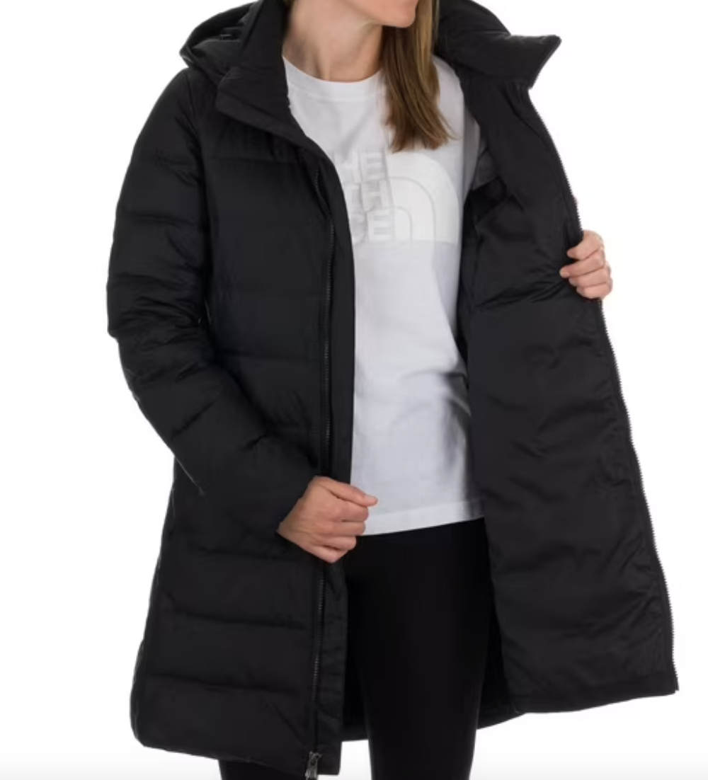 Chaqueta parka THE NORTH FACE  para mujer, color negro 2