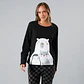 Pijama Flores micropolar bolsillos mujer - Miniatura 1