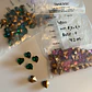Lote de 100 cristales para hacer joyas - Miniatura 1