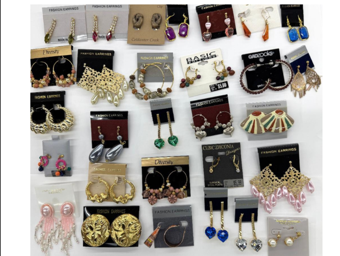 Lote 30 pares de Aros por Mayor