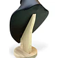 Exhibidor Mostrario Cuello Collar 27 Cm Madera Cuerina Negro - Miniatura 3