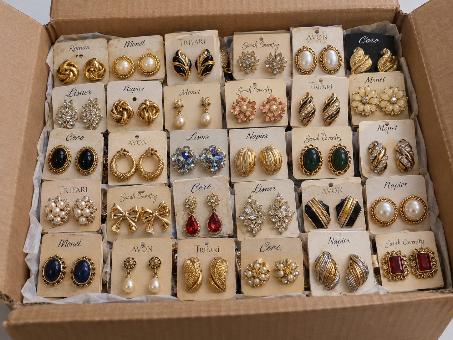 Lote Mayorista de Aros Vintage – 10 Pares 2