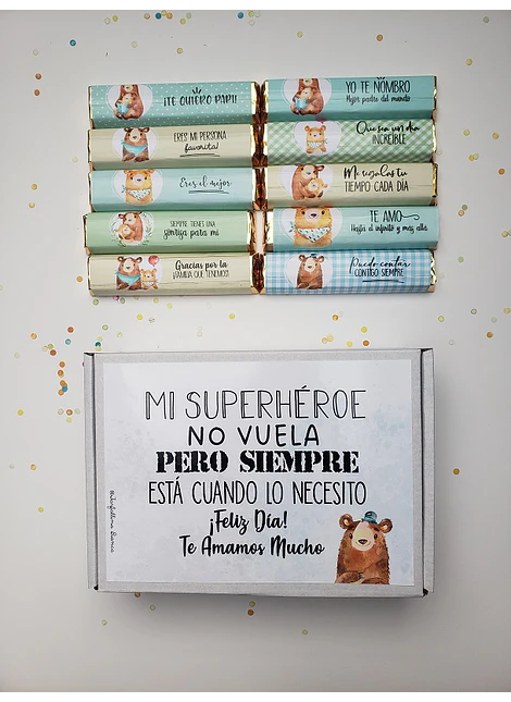 BOX DÍA DEL PAPÁ TEMÁTICAS