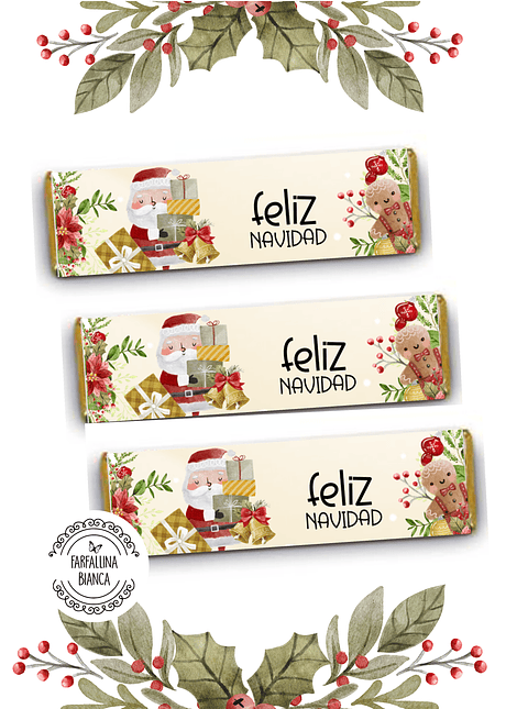 20 CHOCOLATE NAVIDAD GRANDE