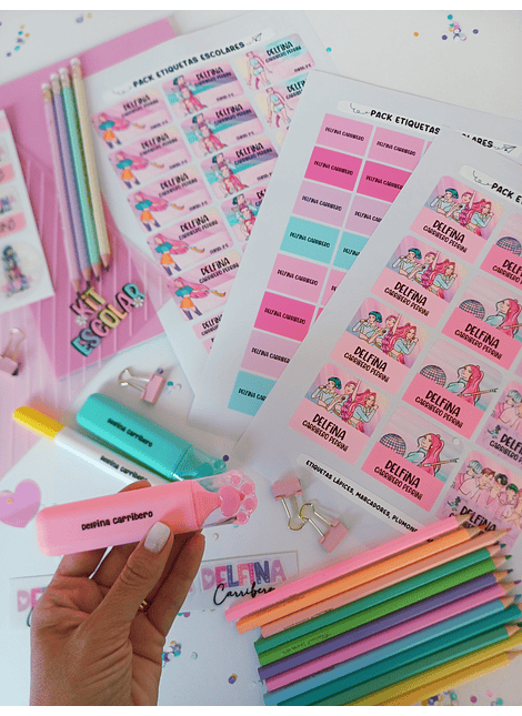 ETIQUETAS ESCOLARES 2026