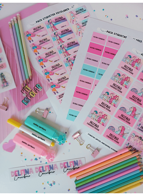 ETIQUETAS ESCOLARES 2026